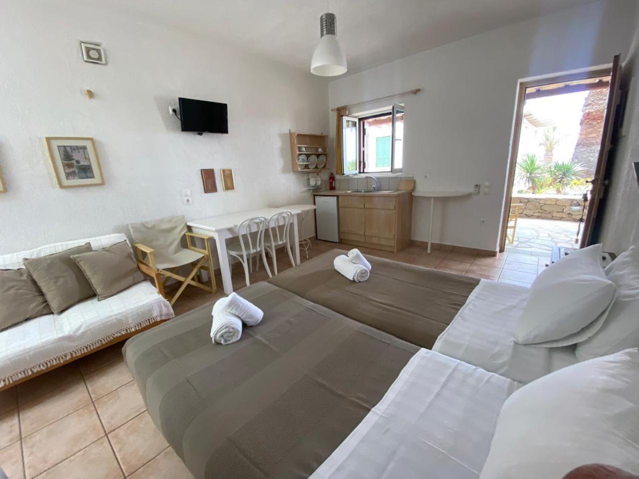 Fos Apartments Mykonos Agios Ioannis Diakoftis Номер фото